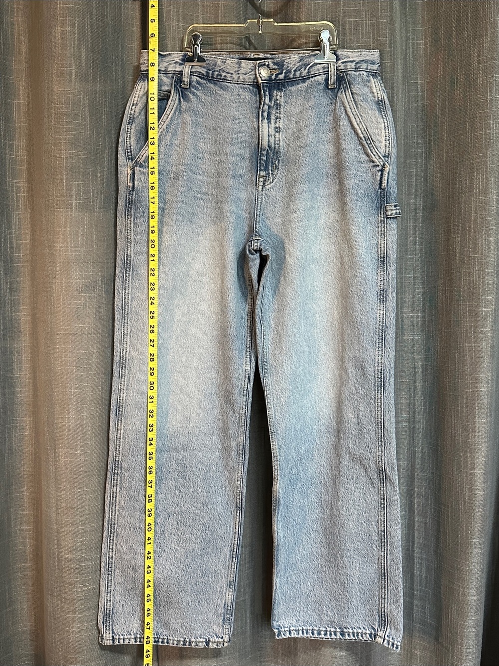 Light Wash Blue Denim Jeans